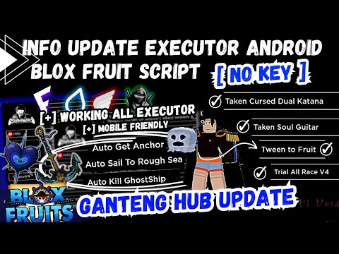 UPDATE 20 Blox Fruits Script Hack PC/MOBILE - Auto Farm, Sanguine Art,  Rough Sea