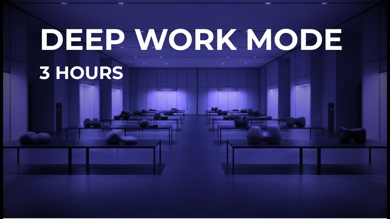 Deep Focus Music for Deep Work – 3 Hours