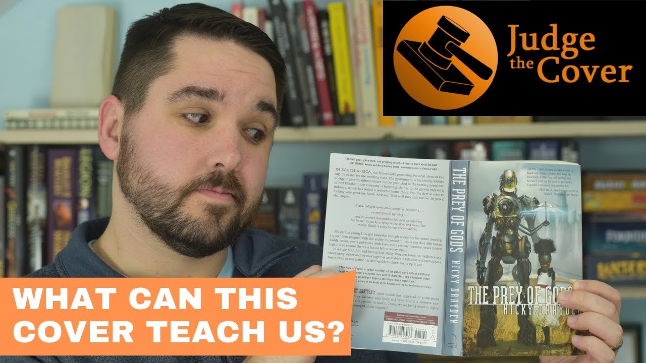 “The Prey of Gods” cover review/ How to design a cover that matches your genre and theme