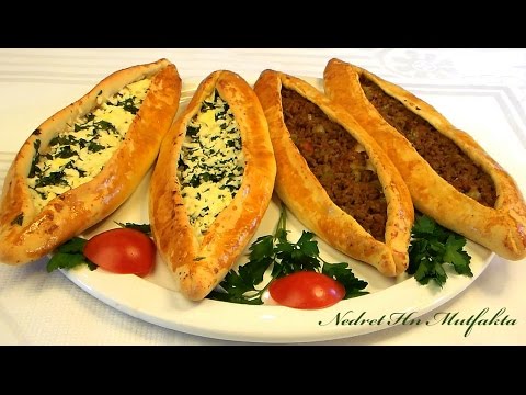 KIYMALI VE PEYNİRLİ PİDE TARİFİ  [HD]