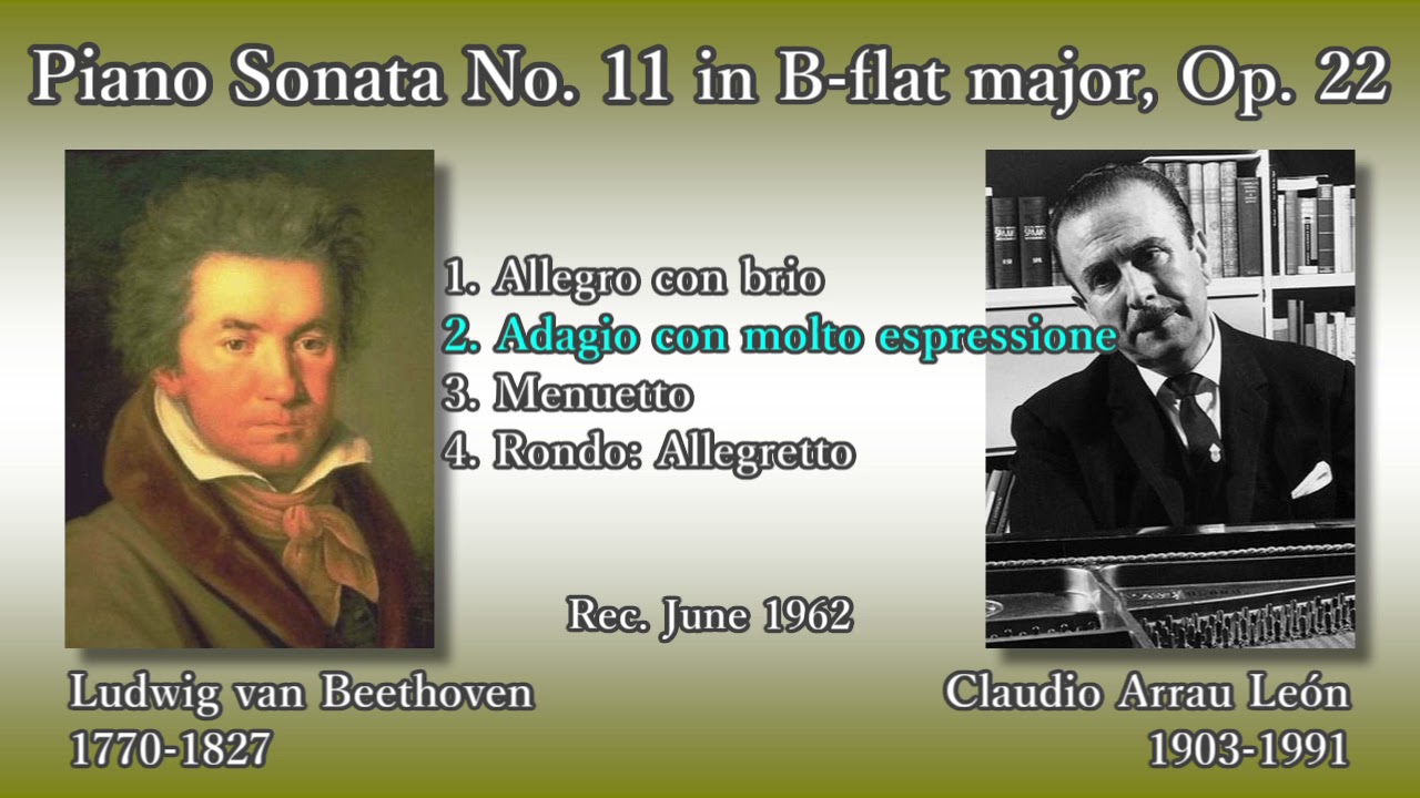 Beethoven: Piano Sonata No. 13, Gulda (1953) ベートーヴェン ピアノ