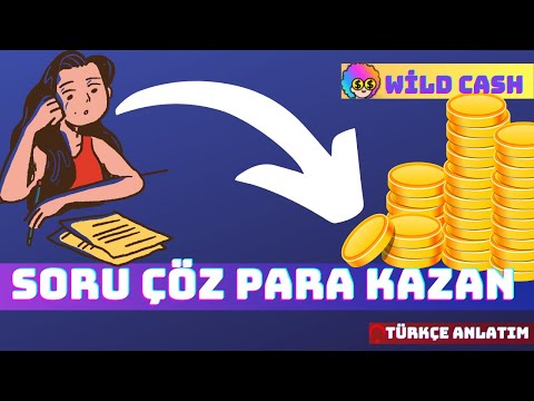 Wild Cash  - Soru Çöz Para Kazan - (Yatırımsız!!) #web3  #web3gaming #mining #freetoplay #nft