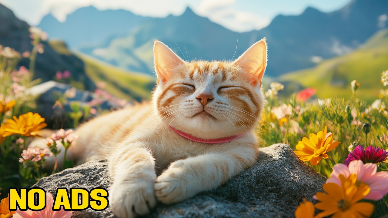 12 Hours Sleep Music for Cats 💤 Sweet Dreams & Gentle Healing Sounds for Deep Relaxation