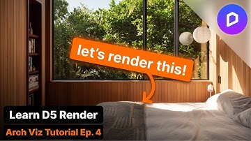 How to Render Realistic Bedrooms in D5 Render (Step-by-Step) | Part 4