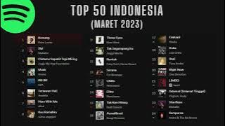 Kumpulan Lagu TOP 50 Indonesia Spotify (Maret 2023) Tanpa Iklan