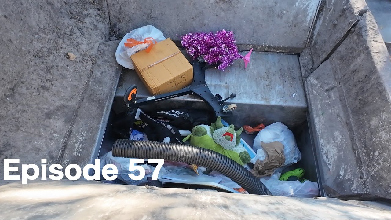 GoPro Garbage Truck Hopper View + Garbage Load Dump!! (ep.57)