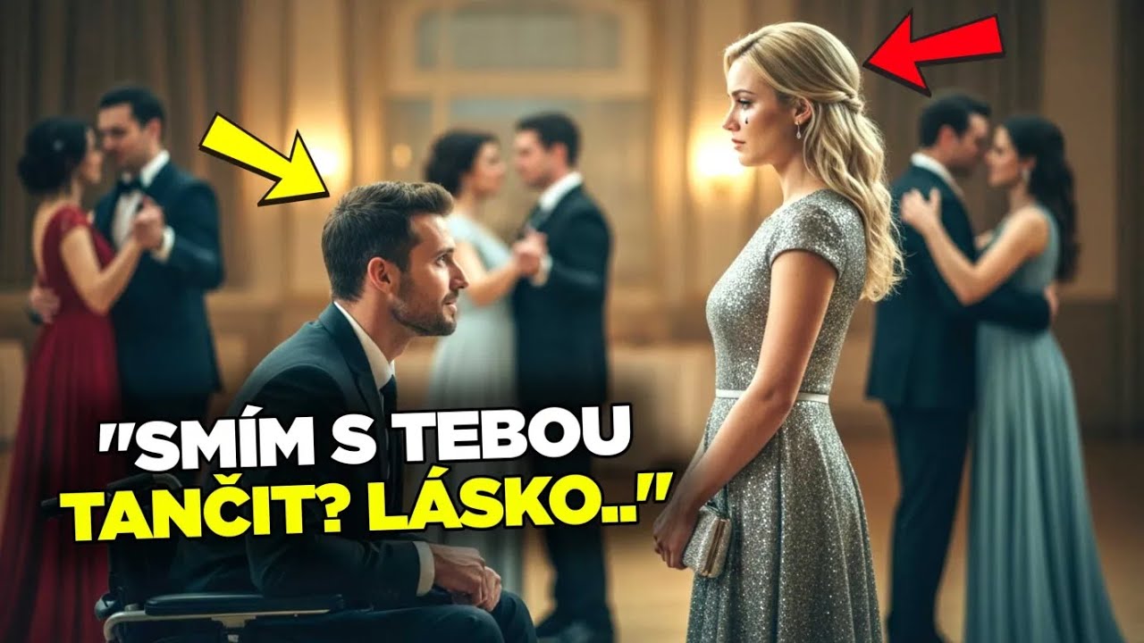 Byla jediná bez tanečního partnera na plese, dokud k ní nepřijel cizinec na vozíku