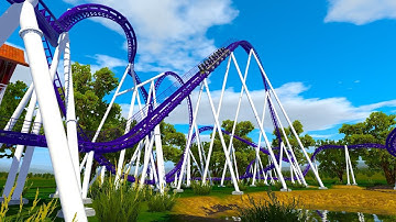 Purple Haze | Intamin 7-Inversion Coaster | NoLimits 2 + FVD++ | Coaster 6