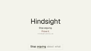 HindSight Demo Video - OpenAI Build Week Submission