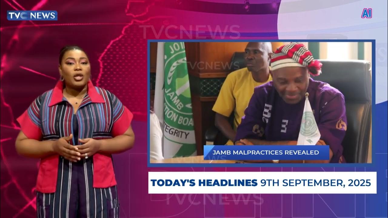 TVC News AI Pidgin Headline News | 9th September, 2025