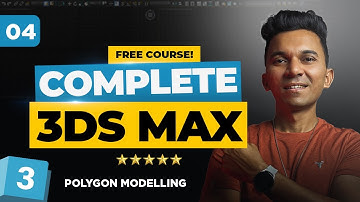 Mastering the Basics of 3ds max | Part 4 - Polygon Modelling