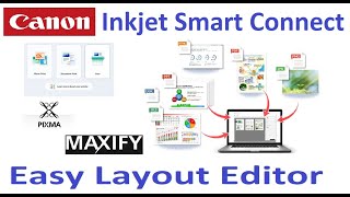 NEW 2021 Software for Canon - Inkjet Smart Connect and Easy Layout Print - Setup and Demo screenshot 4