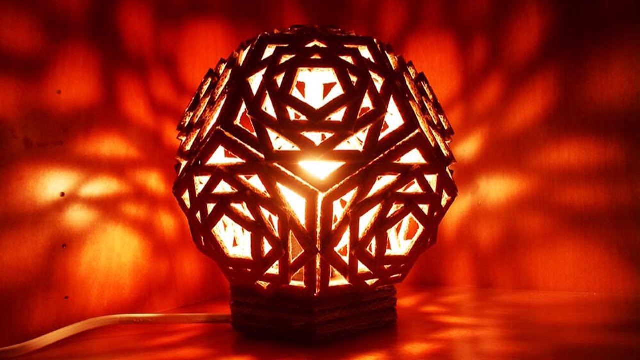 Crea una Bellissima Lampada di Cartone Geometrica Fai da Te Casa Guidecentral YouTube -> Lampadario Cartone Fai Da Te Crea una Bellissima Lampada di Cartone Geometrica Fai da Te Casa Guidecentral YouTube -> Lampadario Cartone Fai Da Te