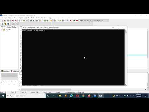 C++ Program to Calculate Average, Percentage Marks of Student Allow User to Define Maximum Mark