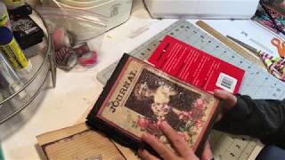 Tutorial - Altered Book Journal Preparation