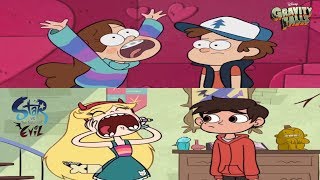 Dipper And Marco Wait For Mabel And Star To Stop Screaming