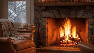 Fireplace 8 Hours  Cozy Fire Sounds  Sleep Relax  Stress Relief