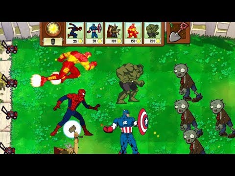 Avengers Vs Plants Vs Zombies(Animation)