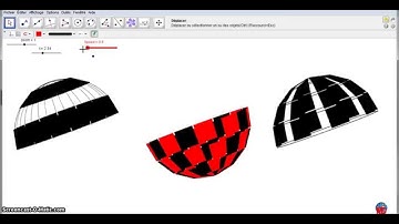 3D Hemisphere tiled with Geogebra4.2