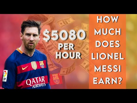 वीडियो: लियोनेल मेस्सी कैसे और कितना कमाते हैं