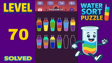 Water Sort Puzzle – Level 70 | Fast & Clean Solution