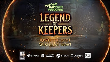 LEGEND OF KEEPERS - Release Date Announcement Trailer