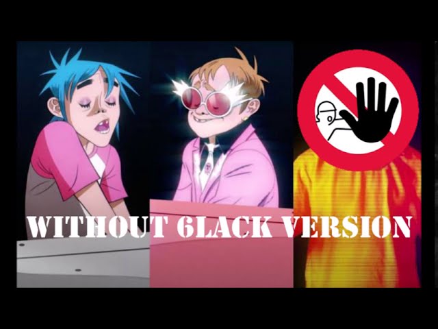 Gorillaz Feat  Elton John (without 6lack) - The Pink Phantom