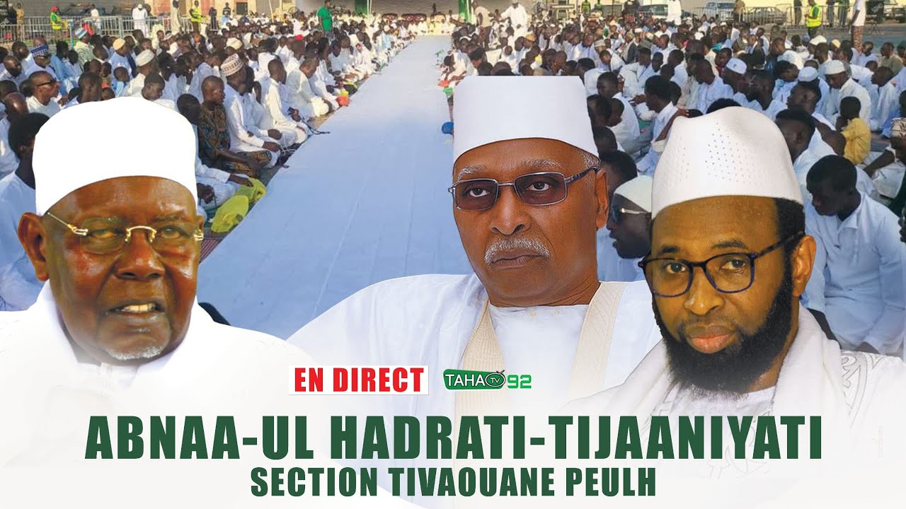🔴EN DIRECT HADARATOUL JUMMH ABNA`U SECTION TIVAOUANE PEULH 09 JANVIER 2026 