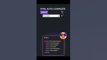how to make auto complete input tag using html and CSS || trending instagram reels #ytshorts