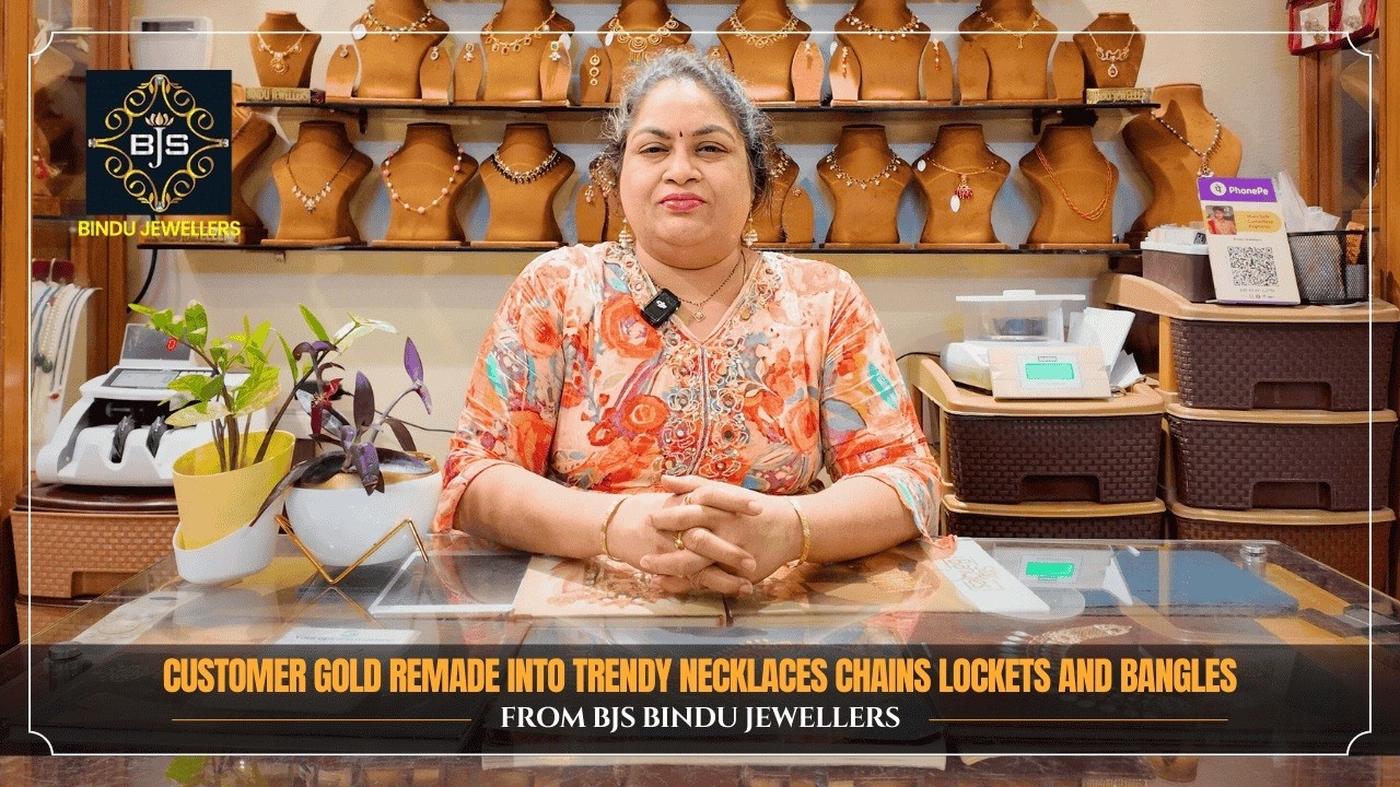 Elegant Jewellery Transformations | Custom Redesigns by BJS Bindu Jewellers