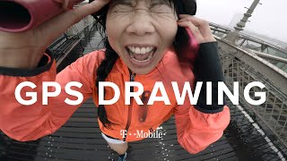 The GPS Drawing Challenge: NYC // Presented by BuzzFeed & T-Mobile