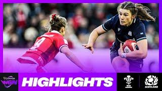 HIGHLIGHTS | WALES V SCOTLAND | 2024 GUINNESS WOMEN’S SIX NATIONS RUGBY