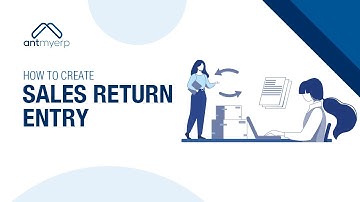 Create Sales Return Entry | CRM Sales Module | AntMyERP- Hindi