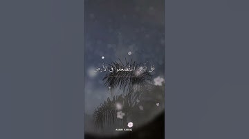 #القصص #الآية ٥ #المصحف