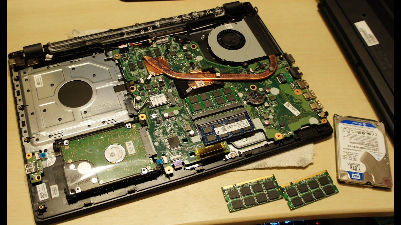 Aspire V3 574G RAM Hard Drive upgrade and battery ...