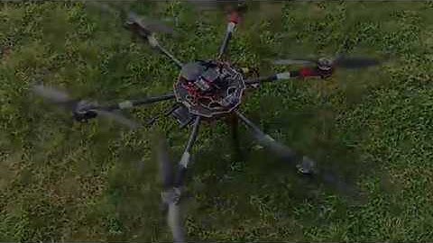 Hexacopter Test Flight ( Aerial Footage  )