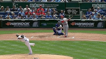 STL@KC: Craig scores Molina with a single to right