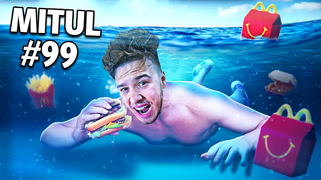 ⁣Testez 100 Mituri Cu Mâncare În 24 ORE !