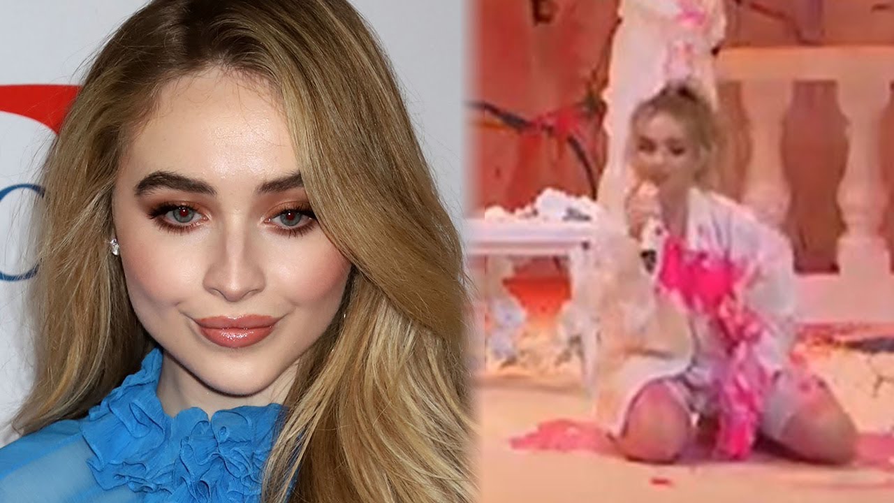 Sabrina Carpenter Gives Messy Almost Love Performance On Corden Youtube