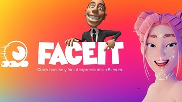 BLENDER FACEIT Tutorial : Quick and Simple Face Rigging | Facial Expressions And Performance Capture