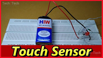 How to make Touch Sensor on Breadboard, college projects, led flashlight
