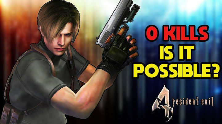 How Many Enemies Can You Avoid Killing in Resident Evil 4?
