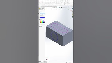 SolidWorks Change Sketch Color #solidworks  #cadcamtutorials #autocad #fusion360 #solidworkstutorial
