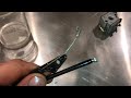 fix a “seized throttle cable” on a string trimmer WITHOUT replacing it (stuck cable) 2 cycle engine