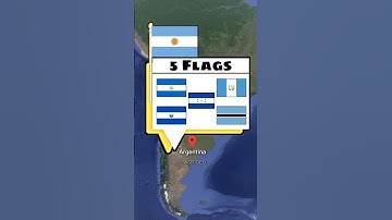 10 Countries with many Similar Flags #shorts