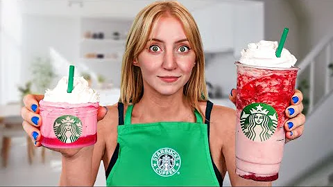 I Made EVERY Starbucks Drink into SLIME!!!
