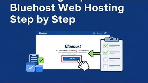 How to Sign Up on Bluehost Web Hosting Step by Step | Beginner’s Guide 2025