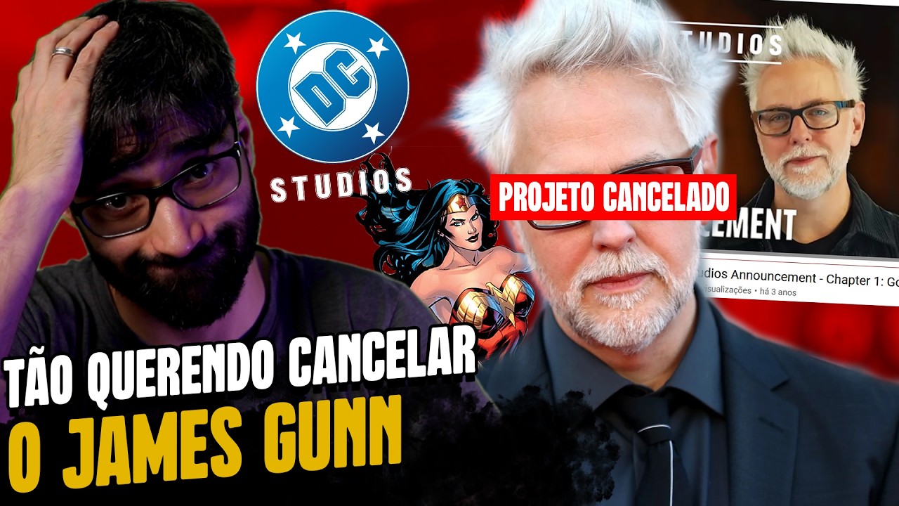 CRÍTICAS EXAGERADAS ao JAMES GUNN? DC STUDIOS - O QUE ESTÁ ACONTECENDO