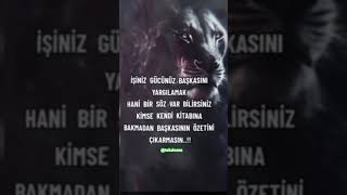 Kimse Kendi Kitabına Bakmadan Başkasını Özetini Çıkartmasın