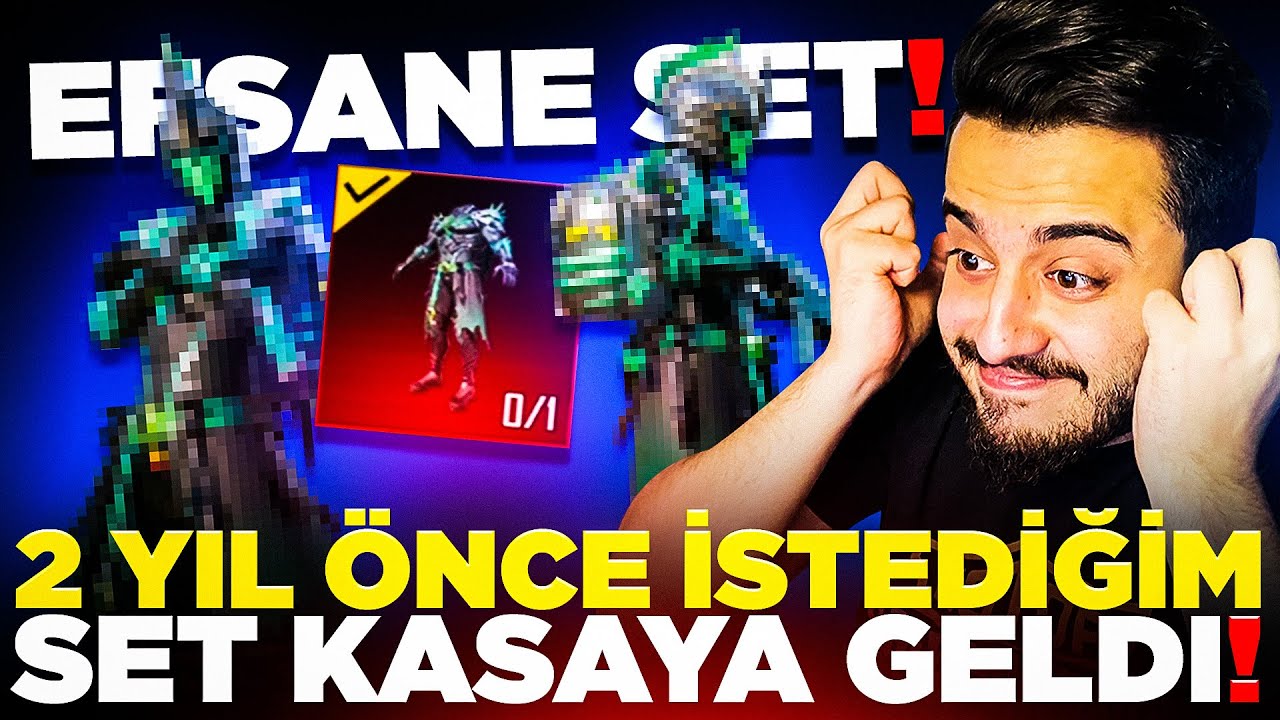 20 AY ÖNCE ALAMADIĞIM DESTANSI SET KASAYLA GERİ GELDİ! ÇOK ŞAŞIRDIM! PUBG Mobile